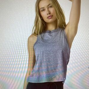 Vuori Gray Muscle Tee